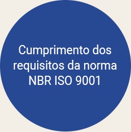 cumprimento dos requisitos da norma NBR ISO 9001