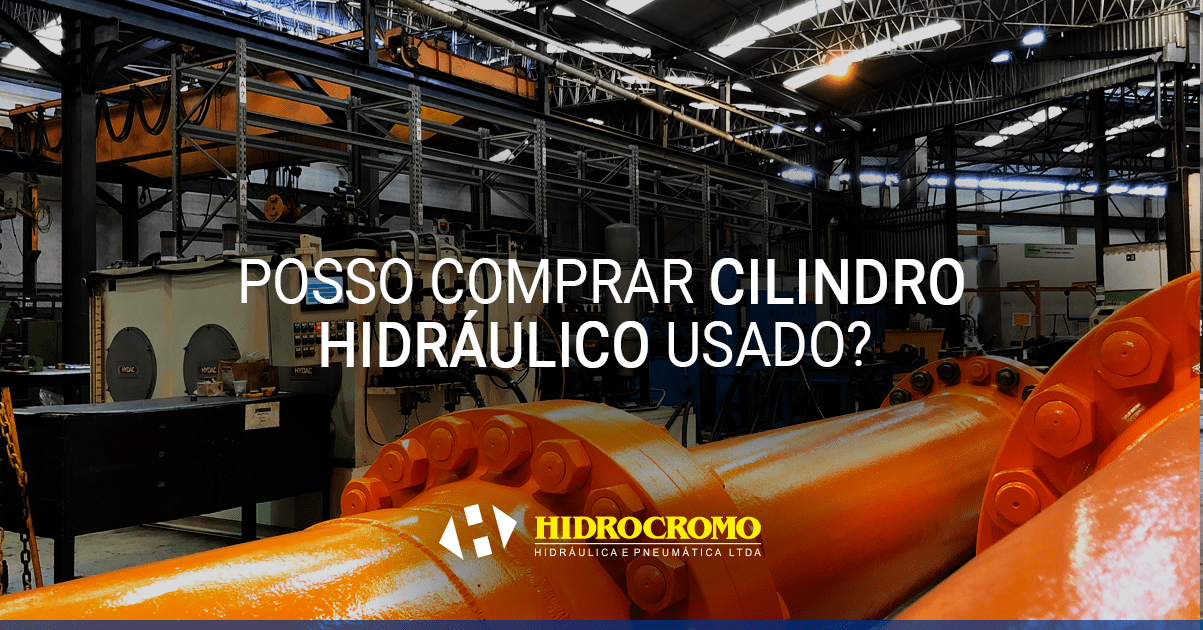 Cilindro hidráulico usado