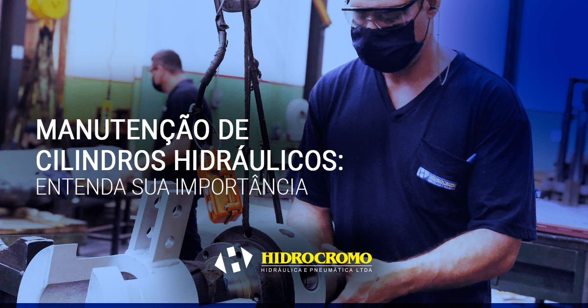 Manutenção de cilindros hidráulico